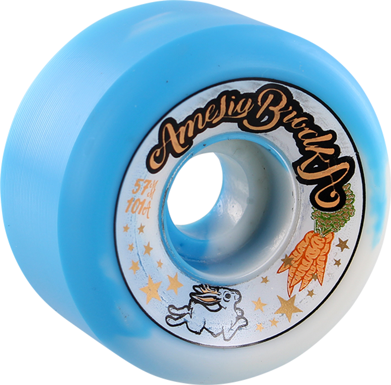 SPEEDLAB AMELIA BRODKA 57mm 101a BLU/WHT SWIRL WHEELS SET