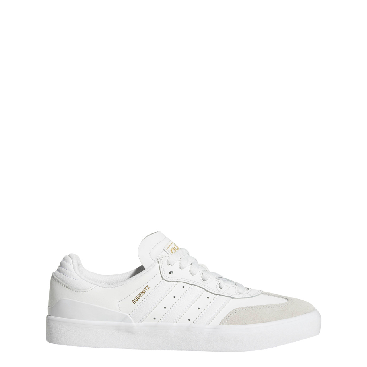 adidas busenitz vulc samba white & gum shoes