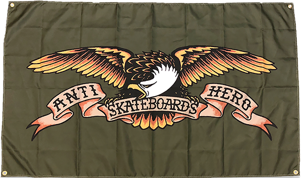 ANTI HERO EAGLE BANNER ARMY GREEN