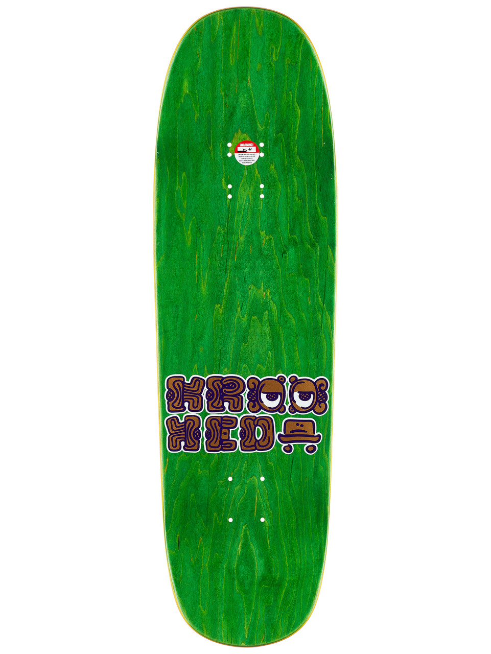 Krooked Drehobl Mystic II Skate Deck Assorted Stain 9.25