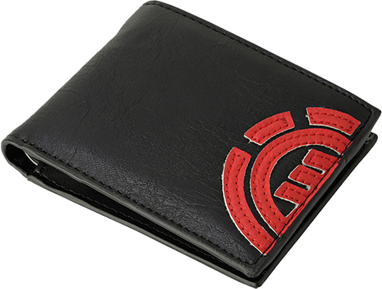 ELEMENT DAILY WALLET BLK/FIRE RED