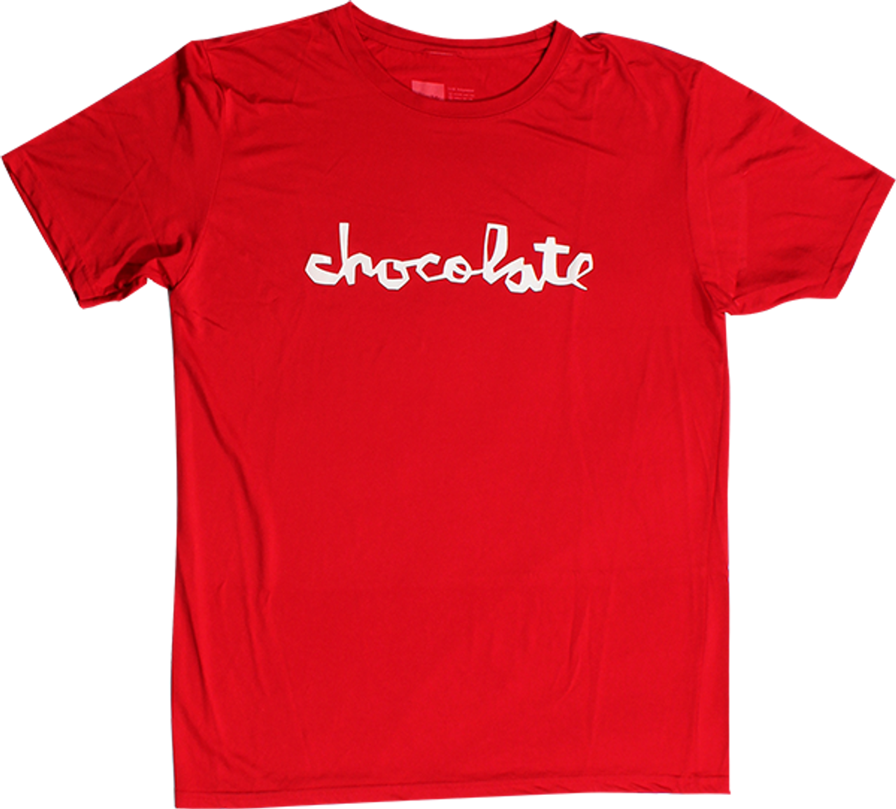 CHOCOLATE PERFORM LARGE CHUNK SS TSHIRT SMALL RED