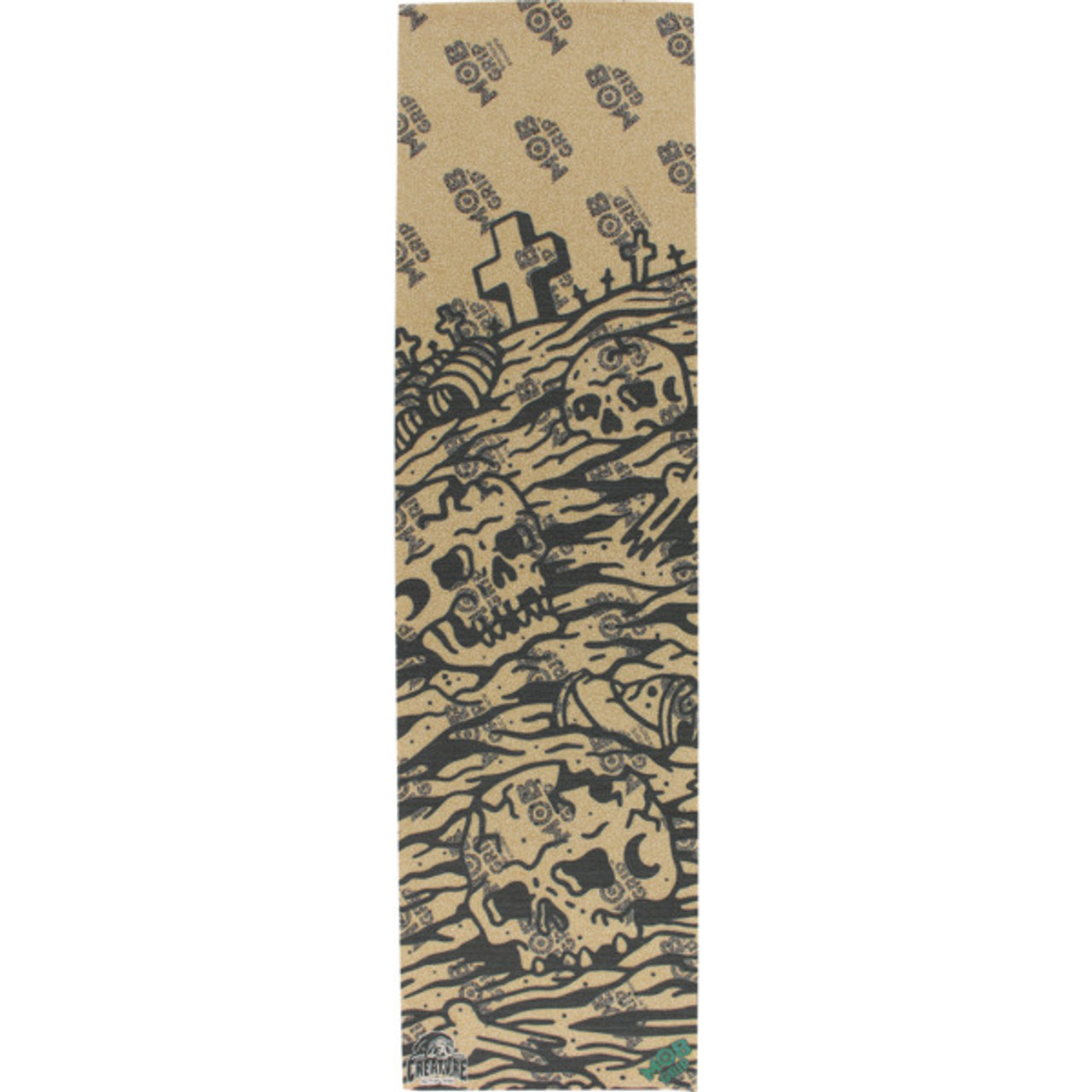 Creature X MOB Sketchy Graveyard Grip Tape Clear Black 9x33