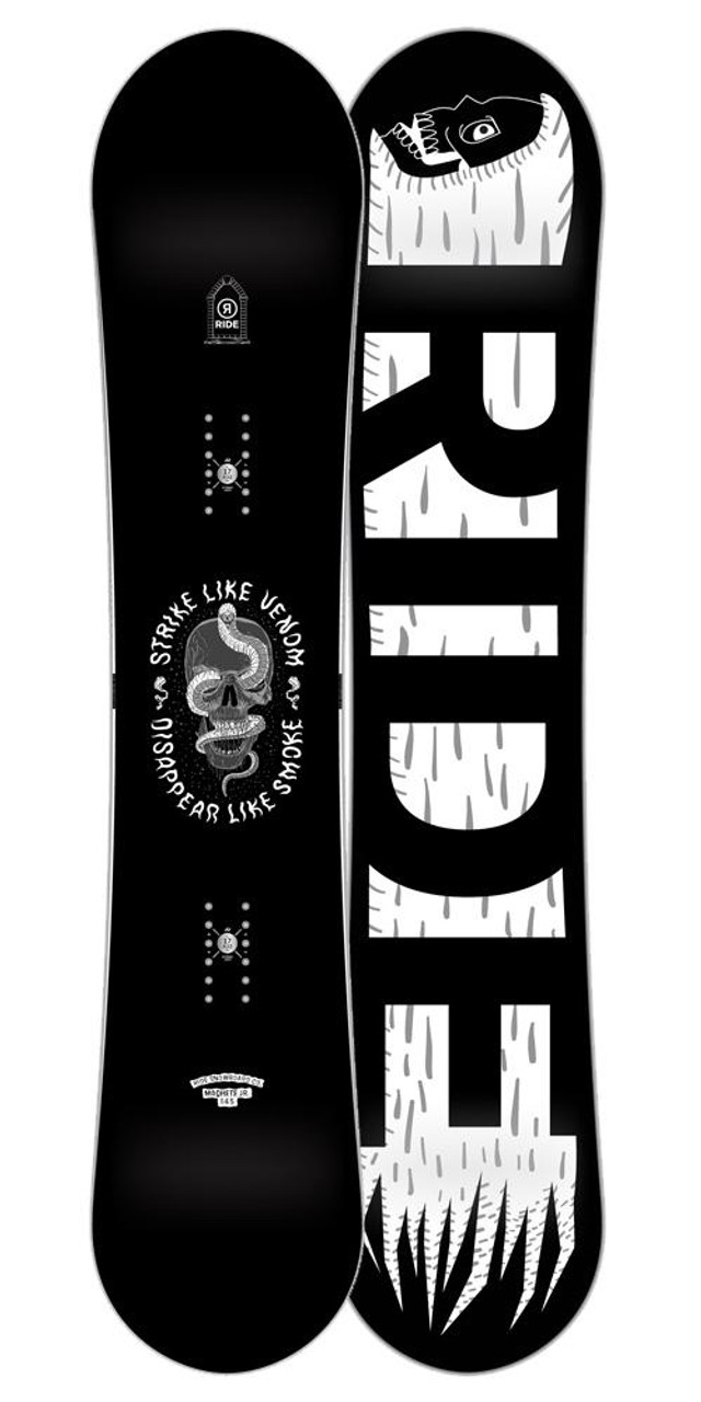 Ride Machete JR Snowboard Black White