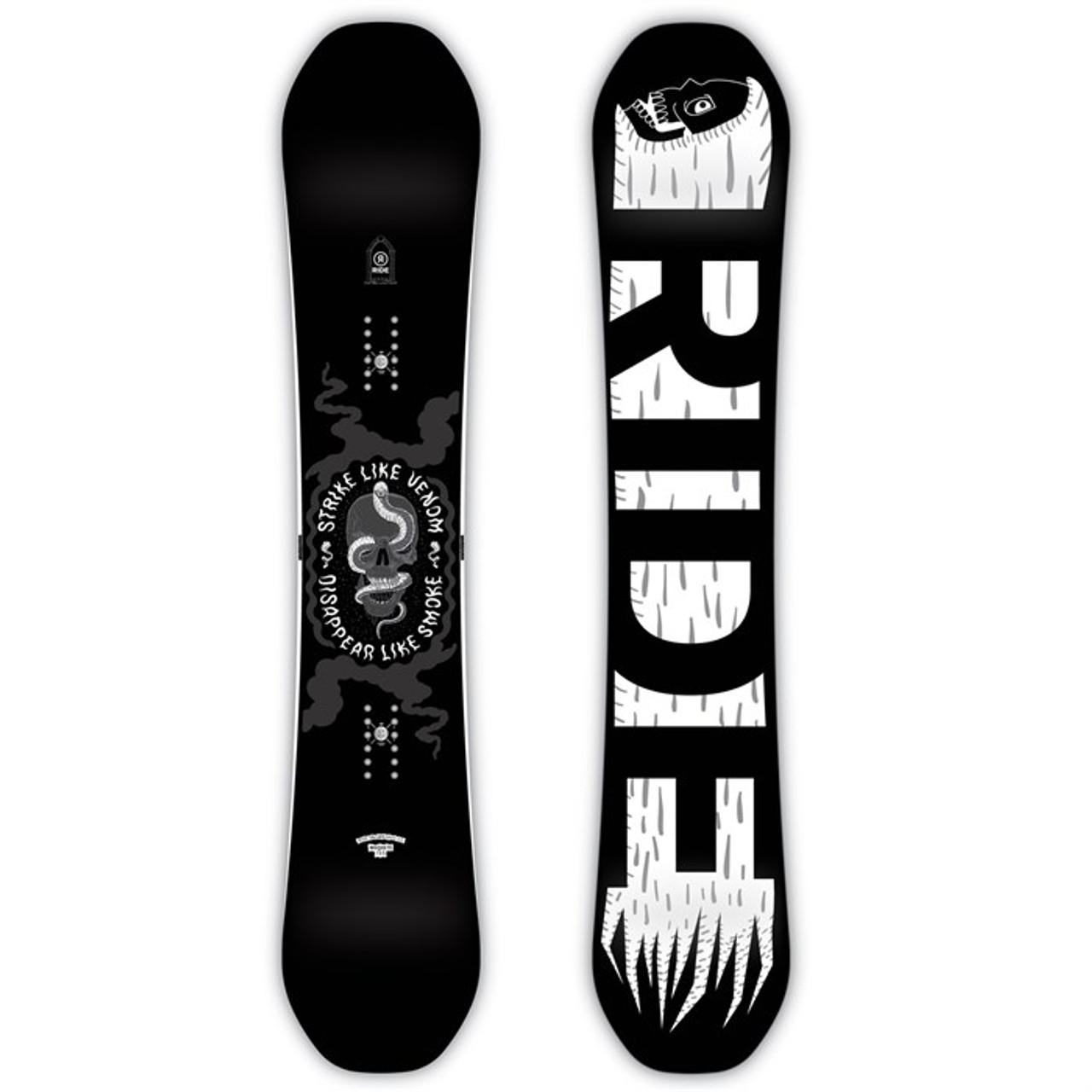 Ride Machete Snowboard Black White | Boardparadise.com