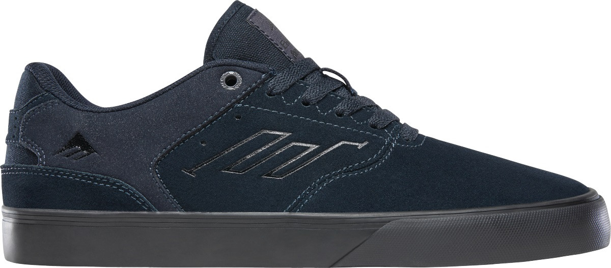 Emerica Reynolds Low Vulc Skate Shoes Navy Black