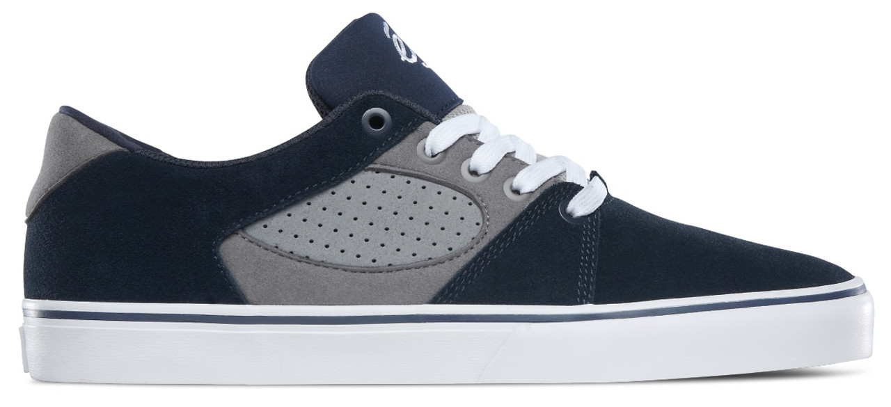 ES Square Three Skate Shoes Navy Grey