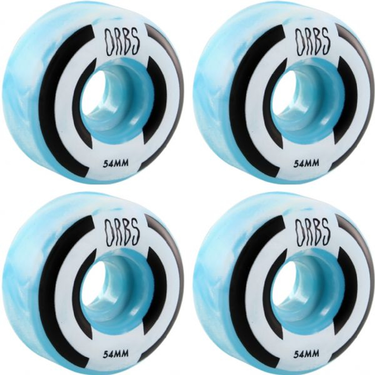 Orbs Apparitions Wheels Set Blue White 54mm/99a