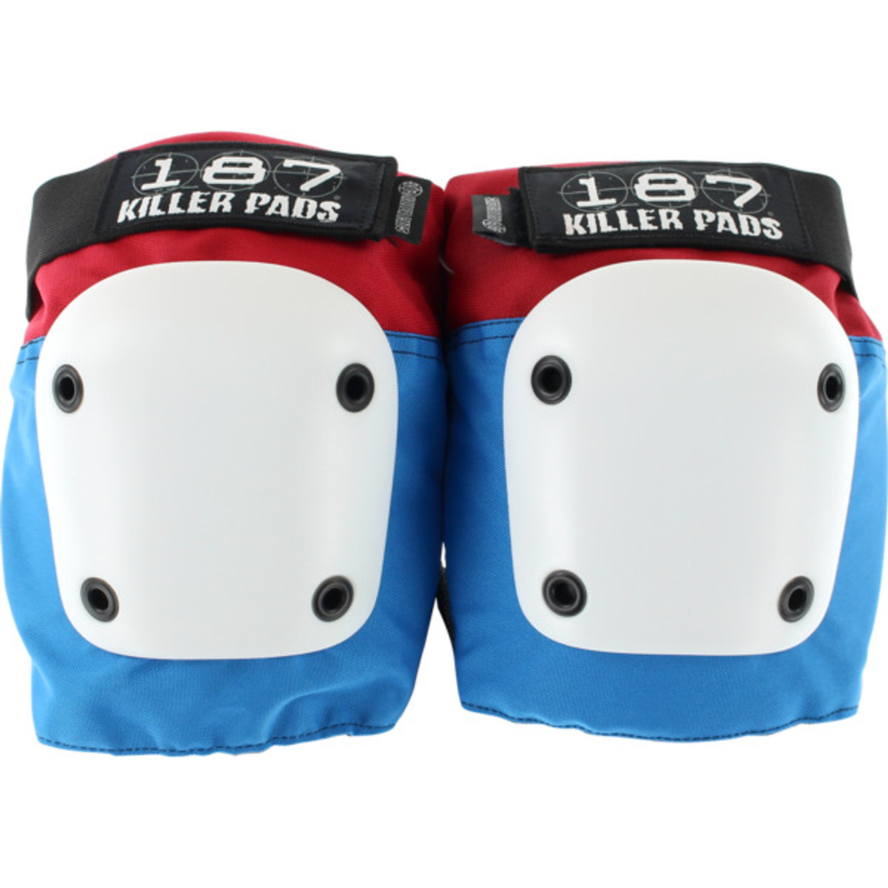 187 Fly Knee Pad Set Red Blue