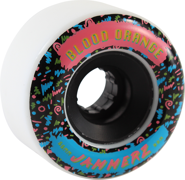 BLOOD ORANGE JAMMERS 66mm 82a WHEELS SET