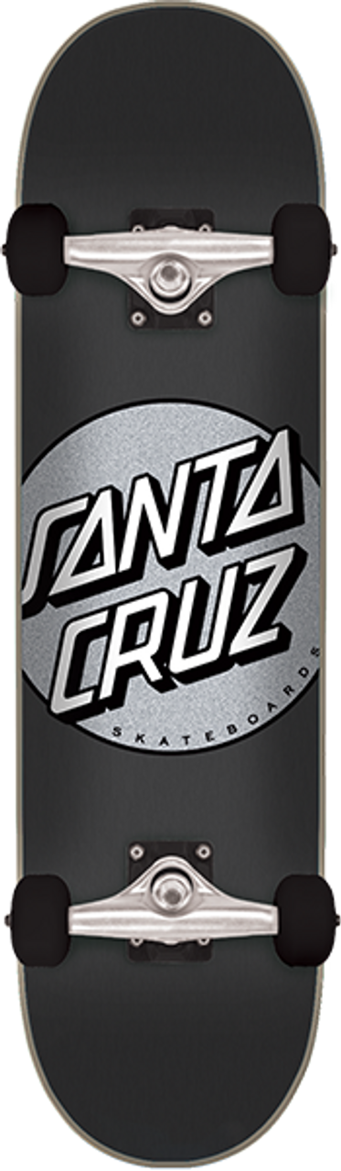 SANTA CRUZ OTHER DOT SKATEBOARD COMPLETE-8.0 BLK/GREY