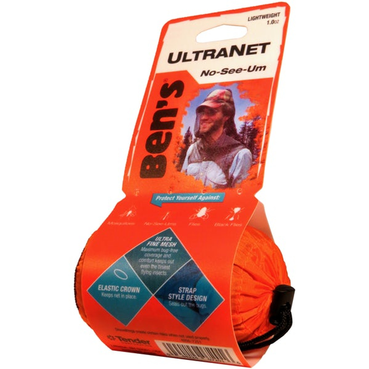 AMK Ben's Ultranet Head Net Orange OneSize