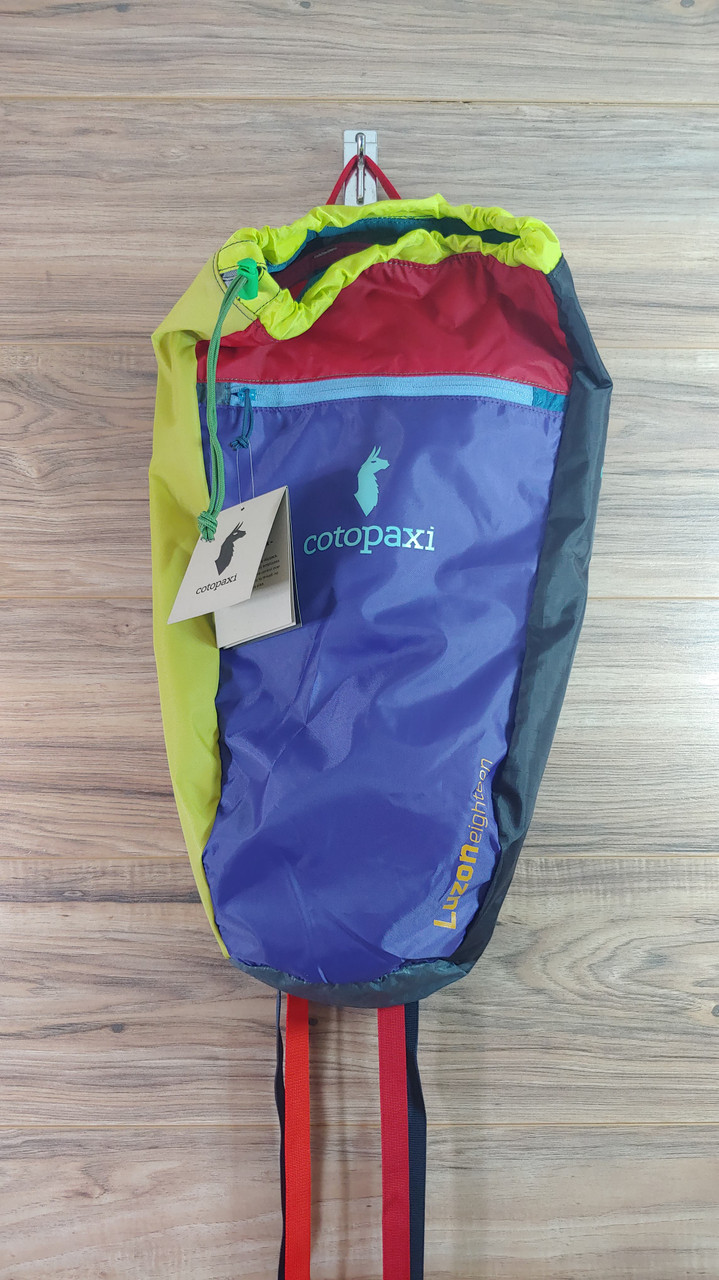 Cotopaxi Luzon Daypack Purple Yellow Red 18L