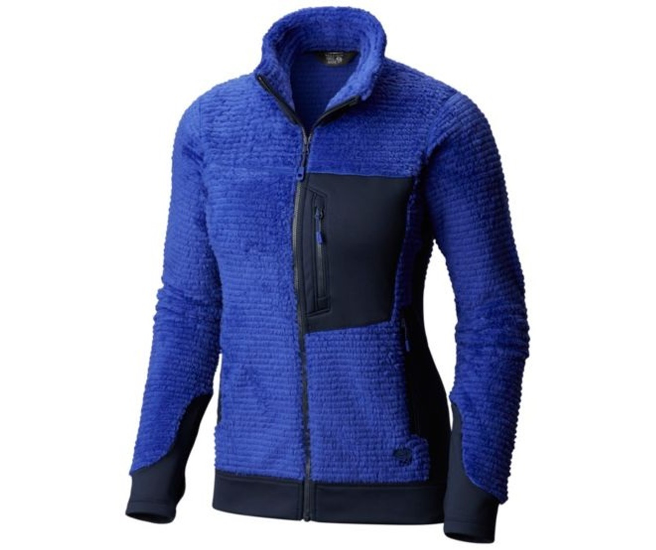 Mountain Hardwear Monkey Woman Fleece Jacket Blue Print