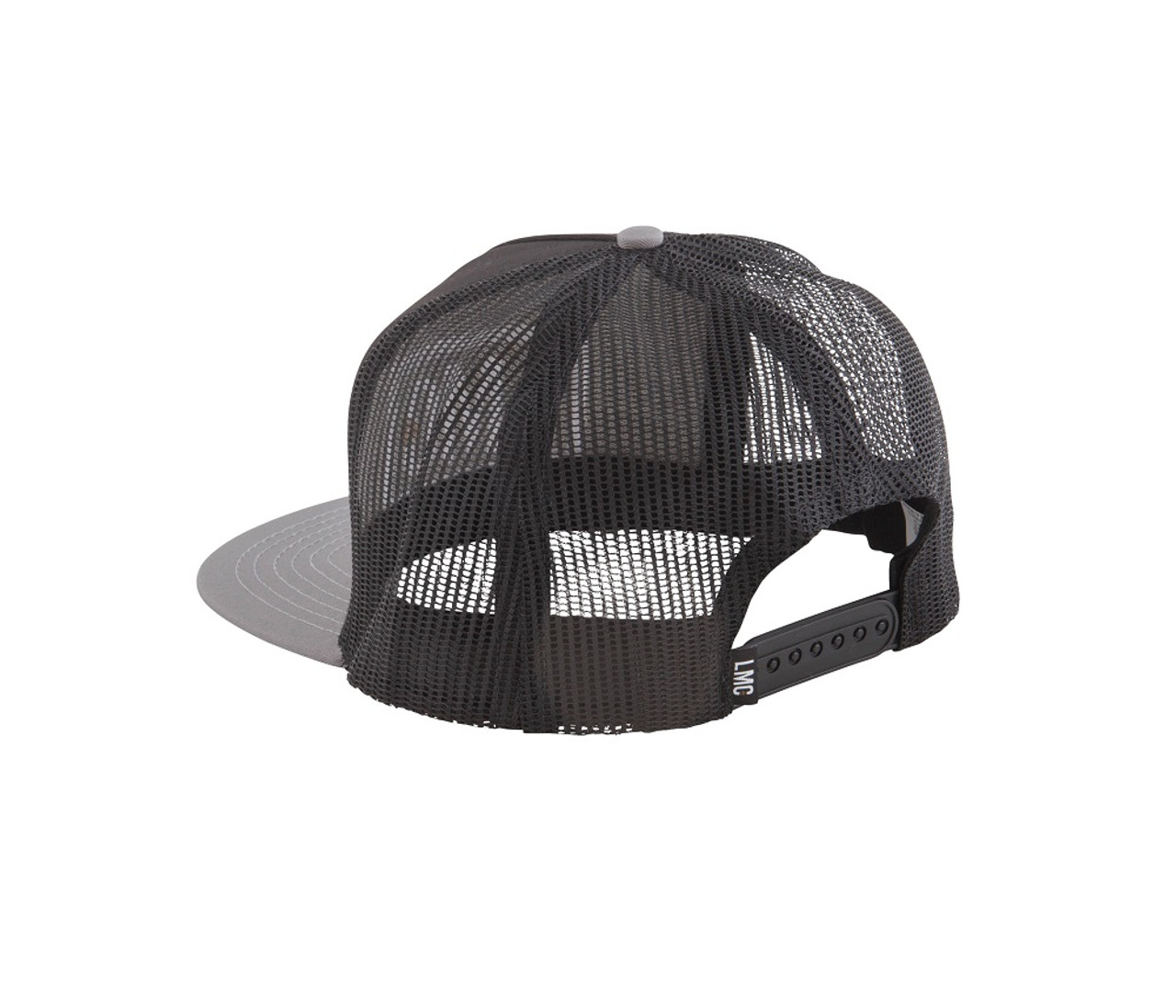 Loser Machine LMC Legacy Trucker Hat Black Grey Snapback