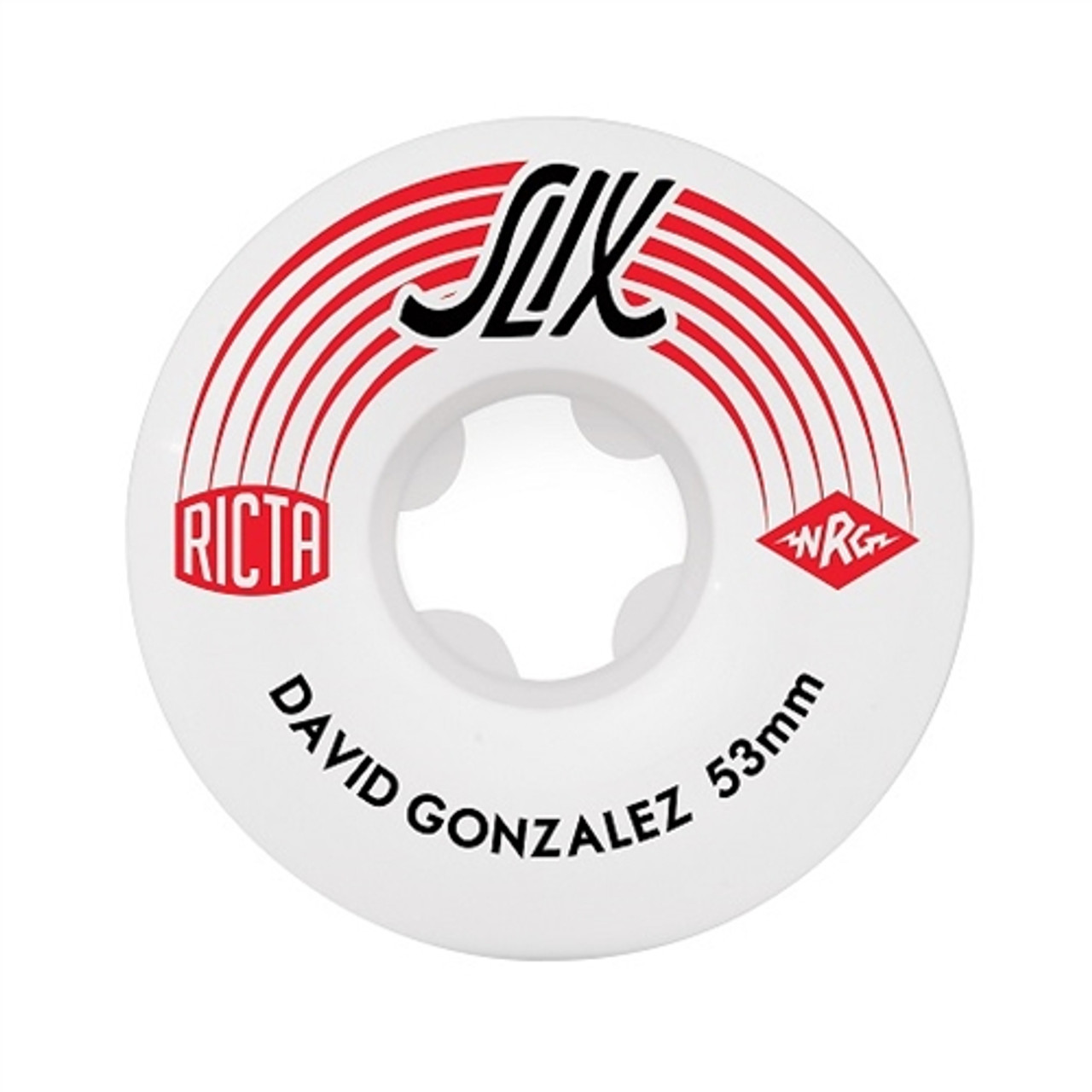 Ricta Gonzalez Slix White 53mm