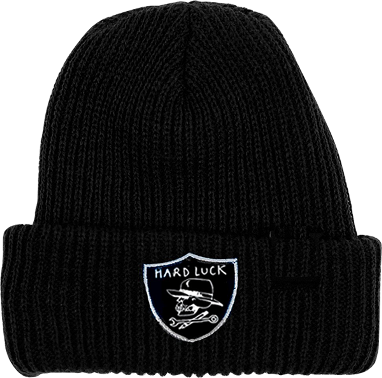 HARD LUCK HARD SIX BEANIE BLACK