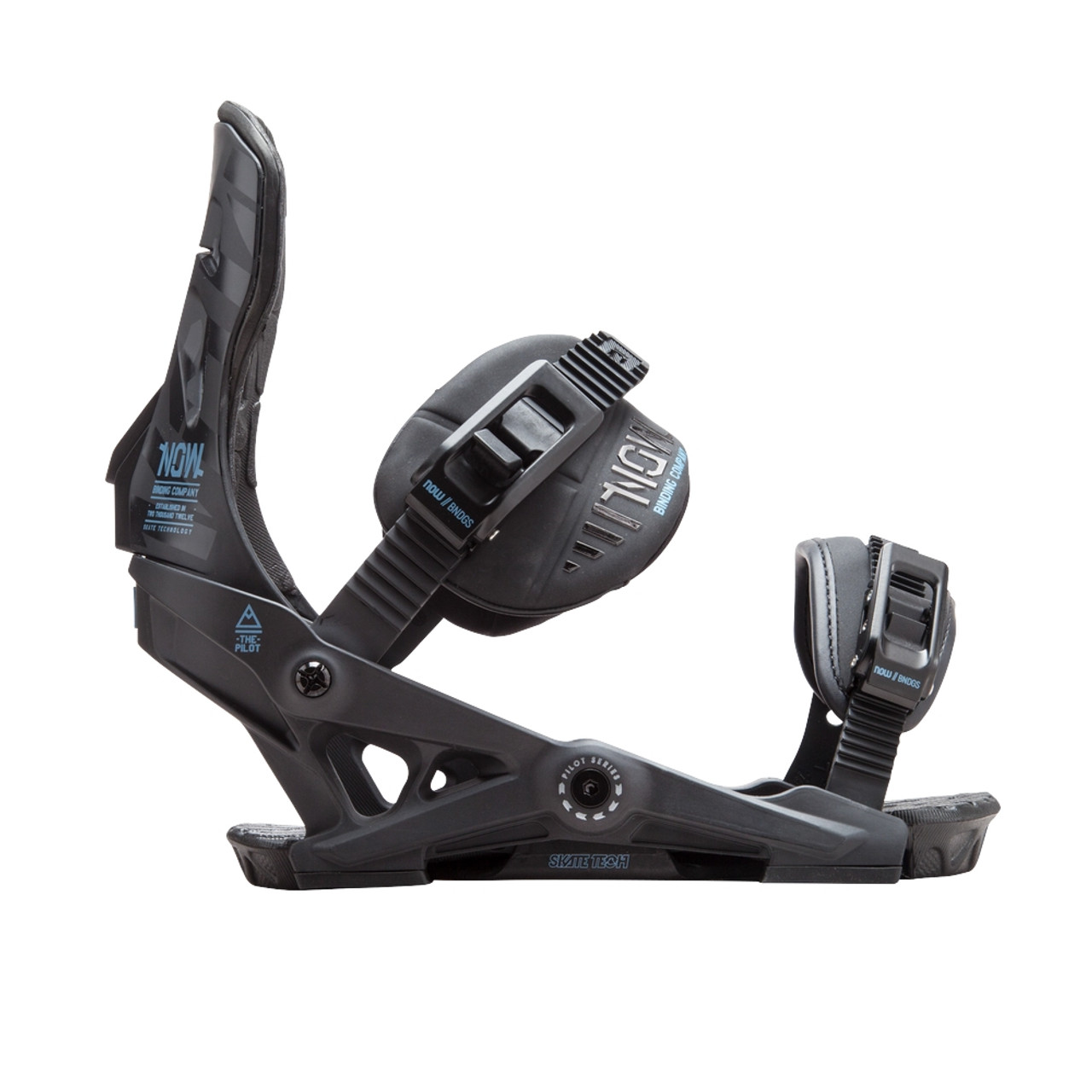 NOW Pilot Bindings Black