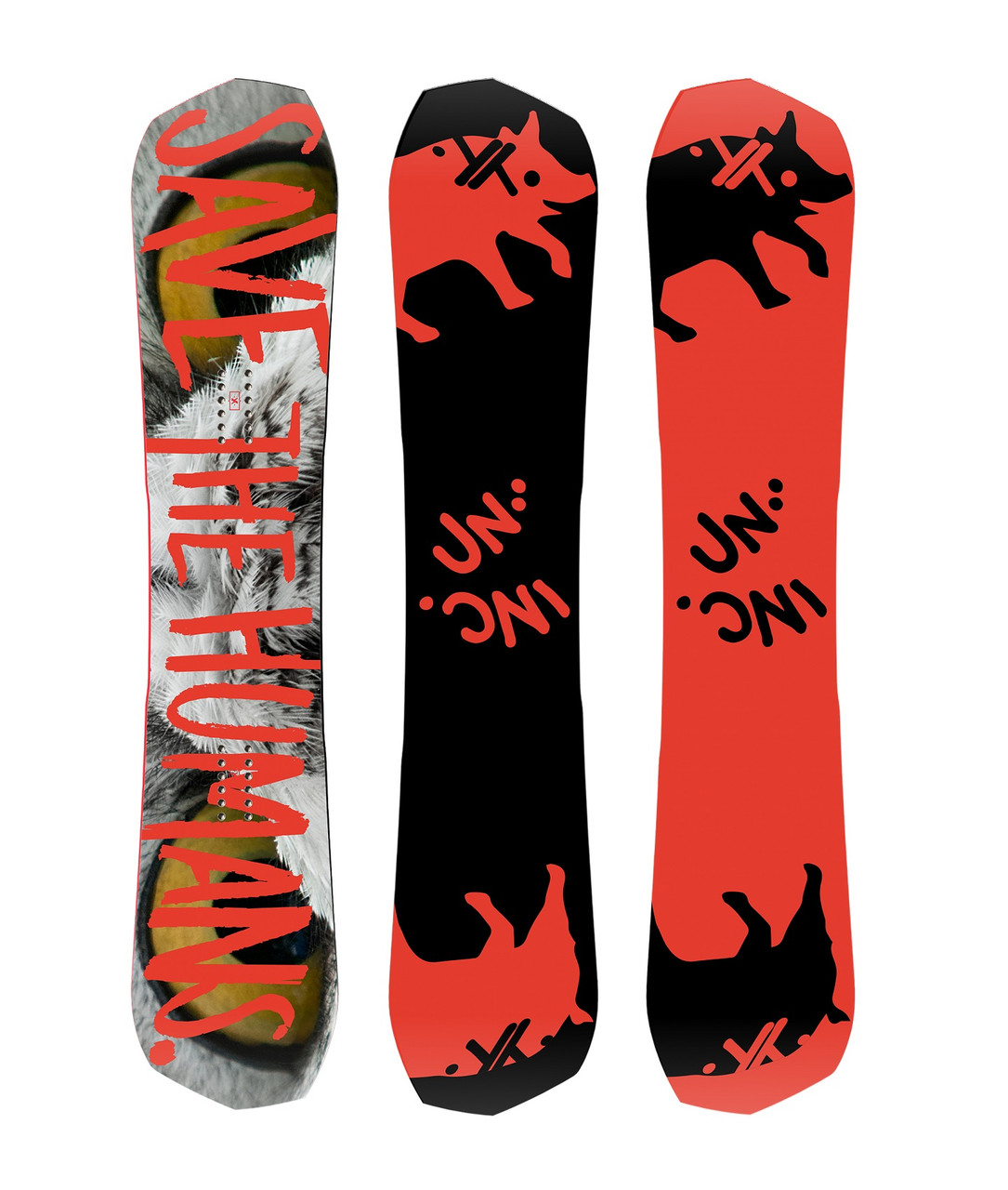 Yes Greats Uninc Snowboard Black 154 | Boardparadise.com