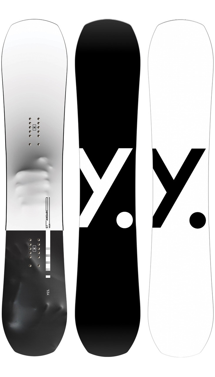 Yes Standard Snowboard Black 159