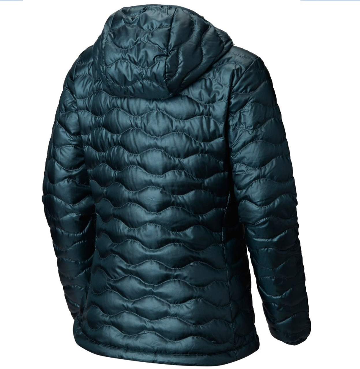 Mountain Hardwear Nitrous Hooded Down Womens Blue Spruce