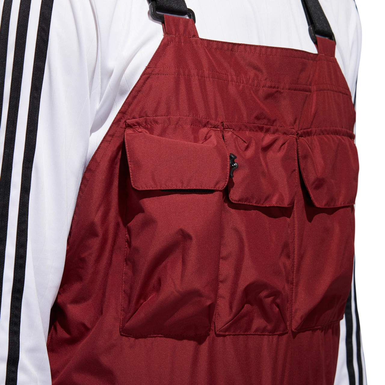 Adidas Flanders Bibs Maroon Black