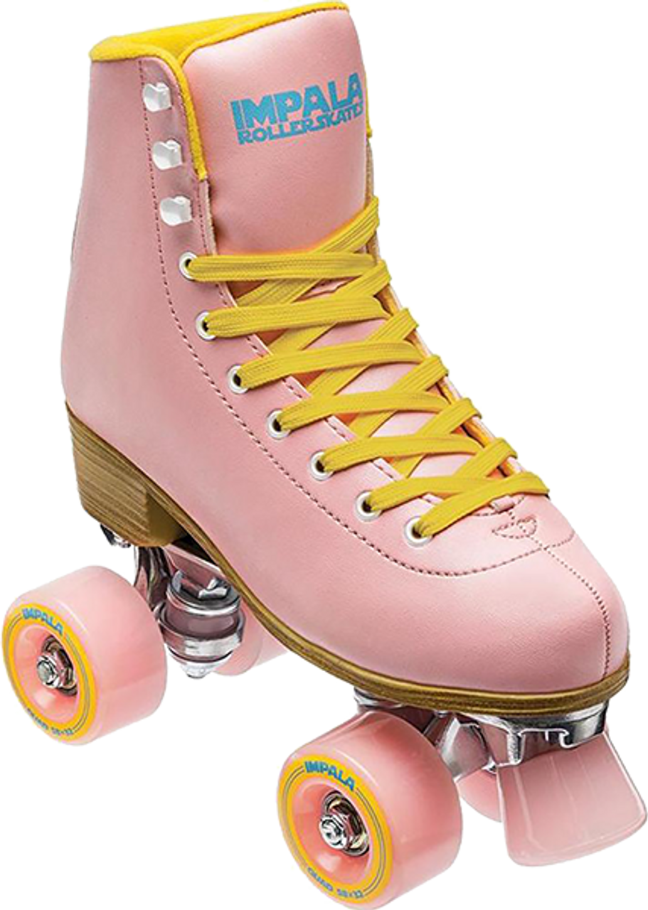 IMPALA SIDEWALK SKATES PINK/YEL-SIZE 7