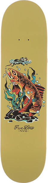 5BORO FISH BRONX TROUT SKATEBOARD DECK-8.5