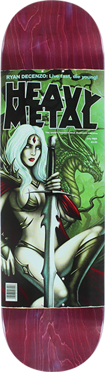 DST DECENZO HEAVY METAL SKATEBOARD DECK-8.37 r7