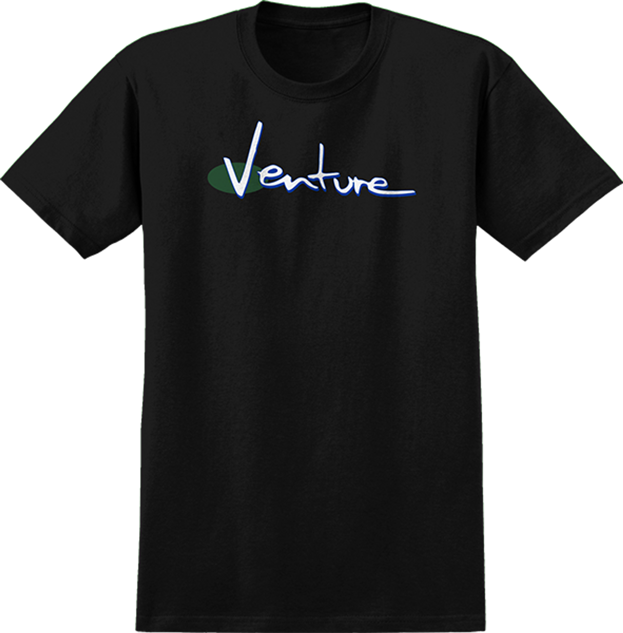 VENTURE VENTURE '92 SS TSHIRT LARGE  BLK/WHT/BLU/DK.GRN