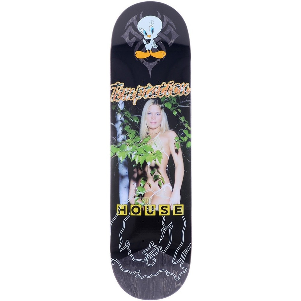 Quasi She Devil Skate Deck Black 8.625