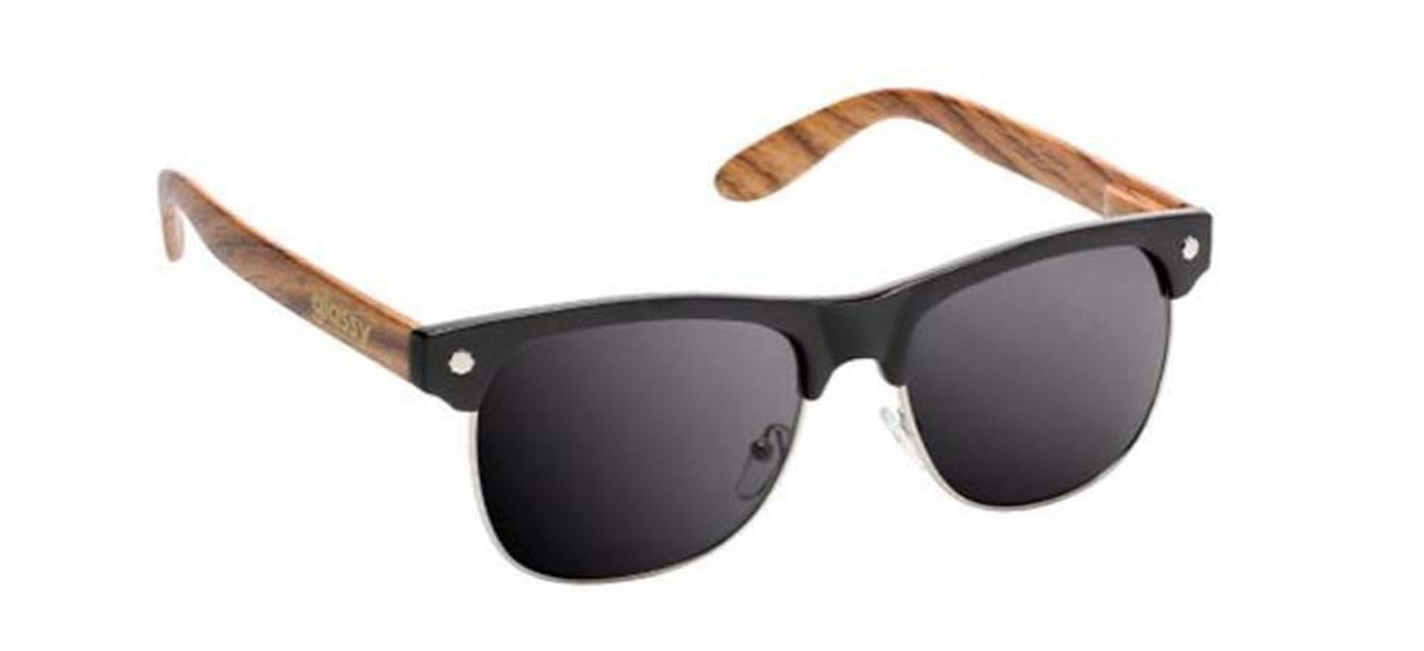 Glassy Shredder Sunglasses Black Wood Onesize