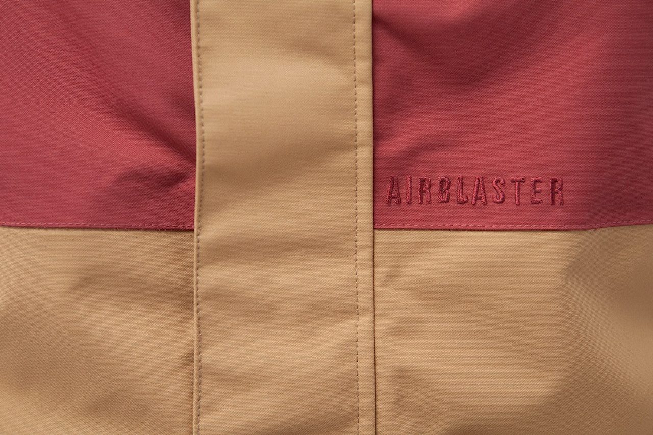 Airblaster Yeti Stretch Jacket Navy Tan | Boardparadise.com