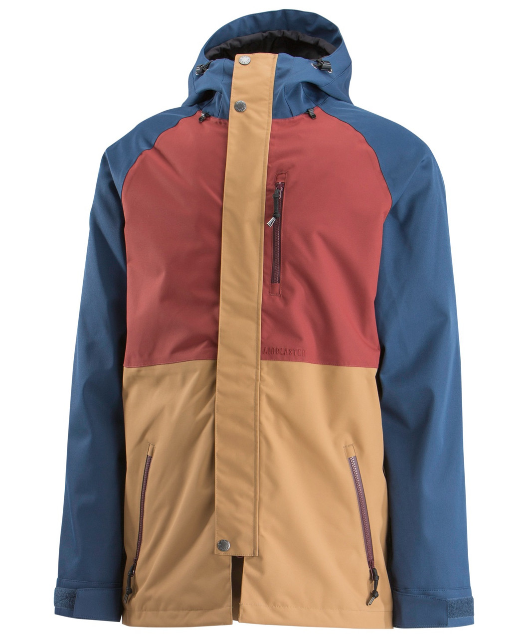 AIRBLASTER Yeti Stretch Jacket Navy Tan