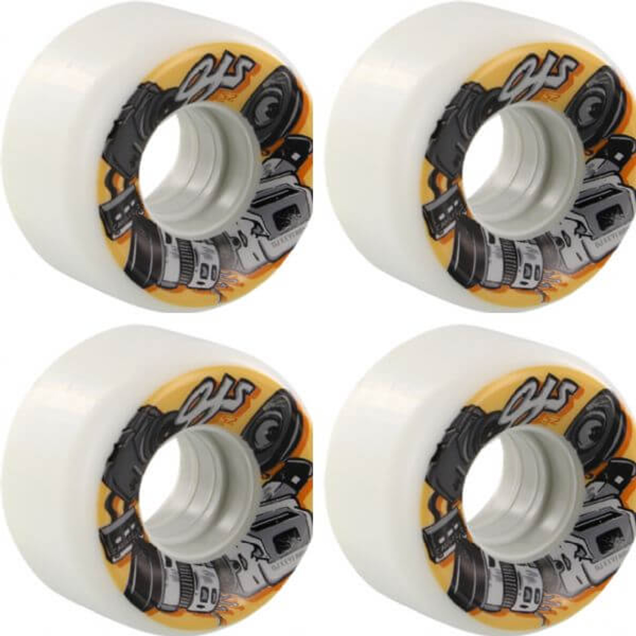 OJ Kyle Camarillo Keyframe Wheels White Orange 52mm/87a