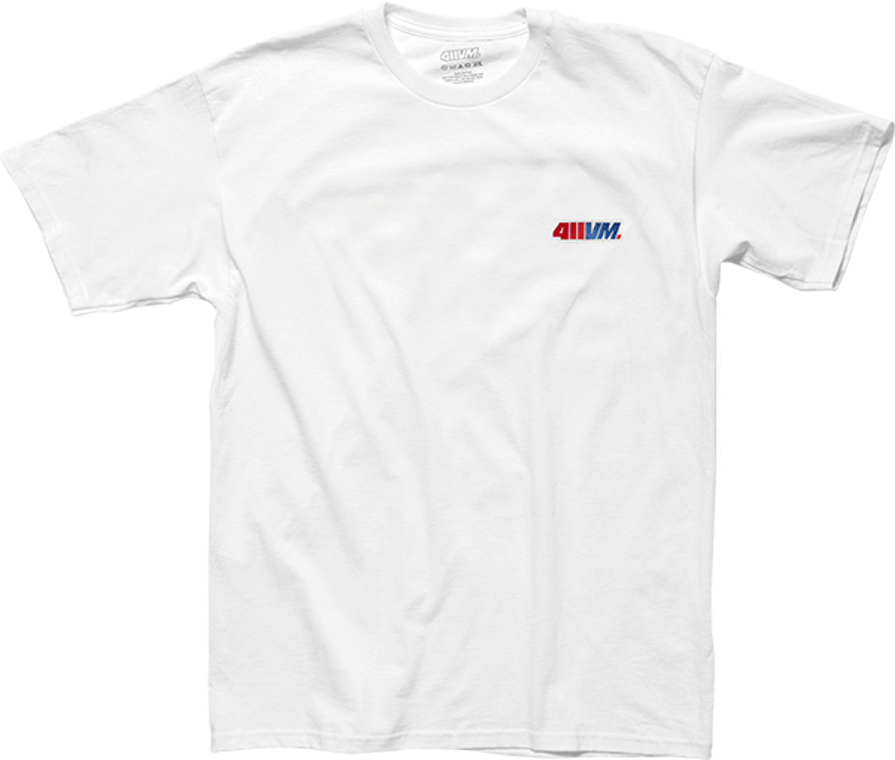 TRANSWORLD 411VM EMBROIDERED SS XLARGE WHITE