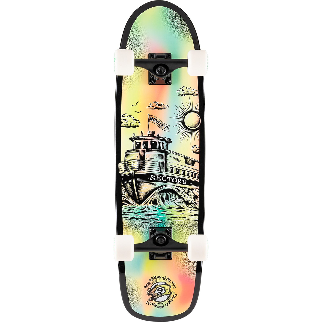 SECTOR 9 GRAVY DREAM SKATEBOARD COMPLETE-8.8x31.5 mini