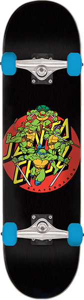 スケートボード santa cruz TMNT complete Santa Cruz Tmnt Turtle Power Skateboard Complete-7.5