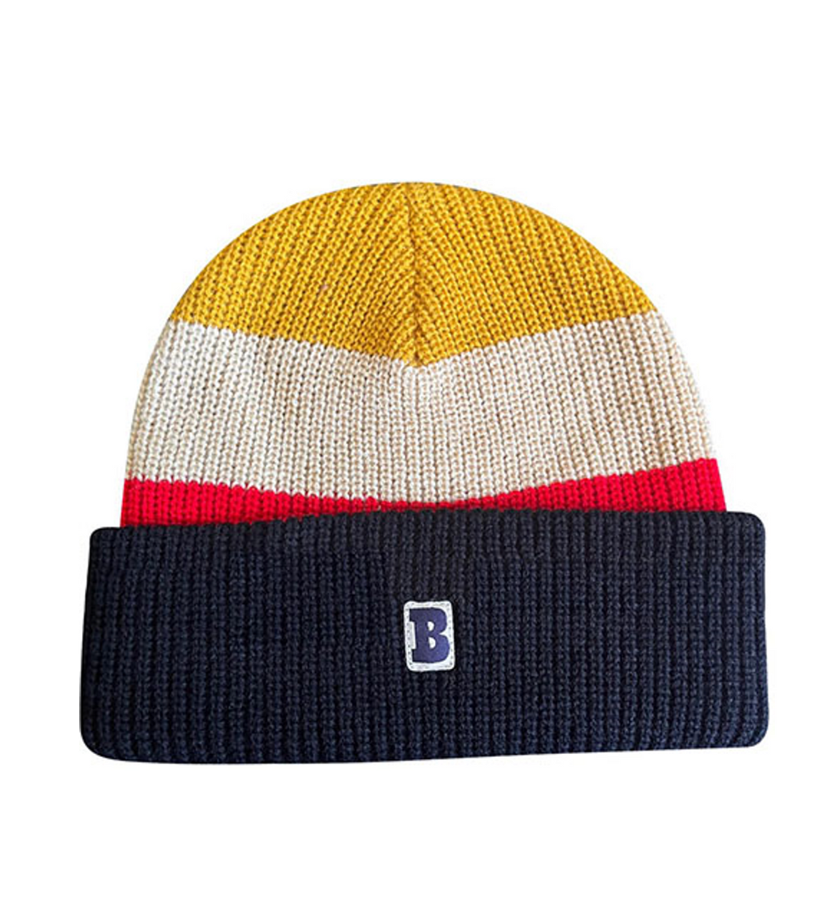 Baker Hot Dog Beanie Navy Red OneSize