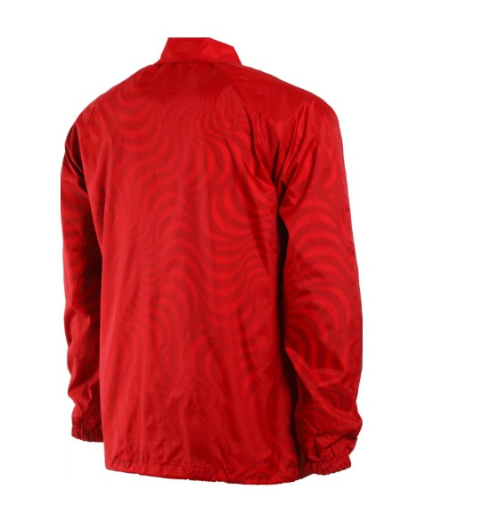 Spitfire Swirl Coaches Jacket Red | Boardparadise.com