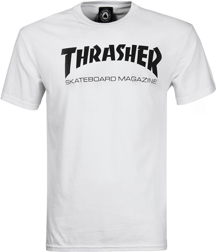 Thrasher Skate Mag SS Tshirt White Black L