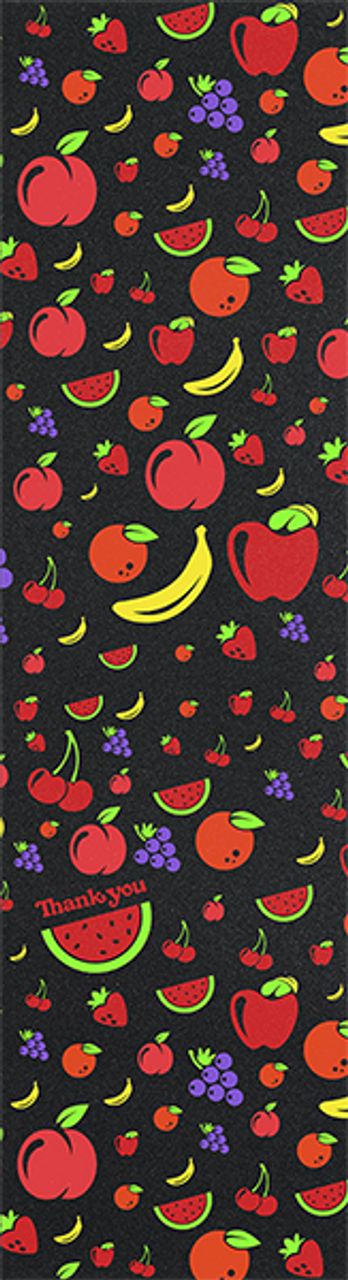 THANK YOU FRUIT SALAD GRIP SHEET BLACK