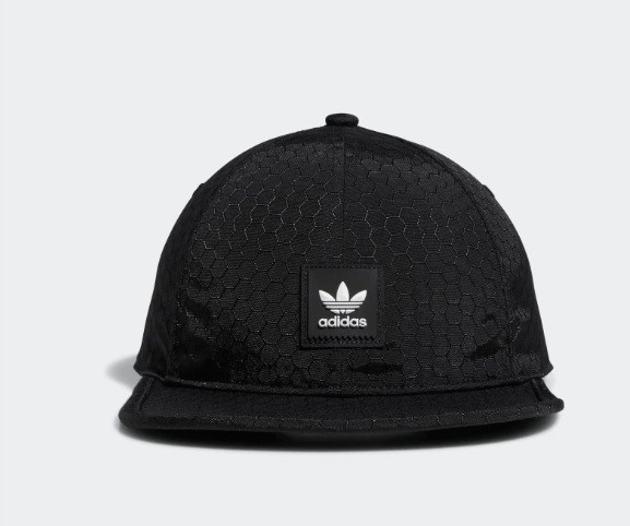 Adidas Insley Honeycomb Rip Hat Black Snapback | Boardparadise.com