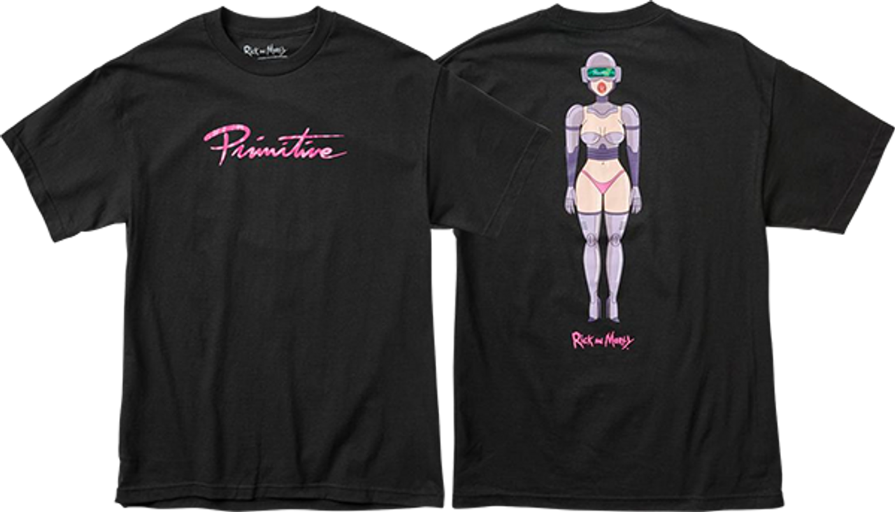 PRIMITIVE R&M GWEN SS SMALL BLACK