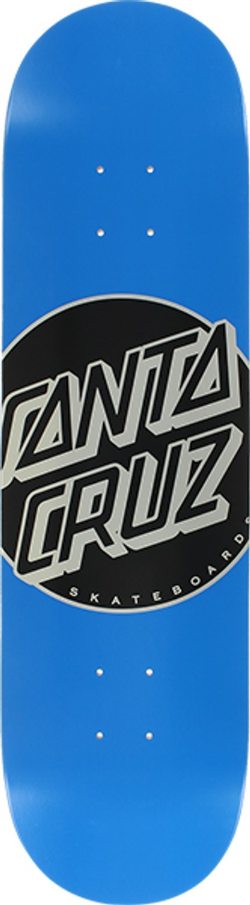 SANTA CRUZ OTHER DOT PROTOTYPE SKATE DECK-8.25 BLU/BLK/SIL