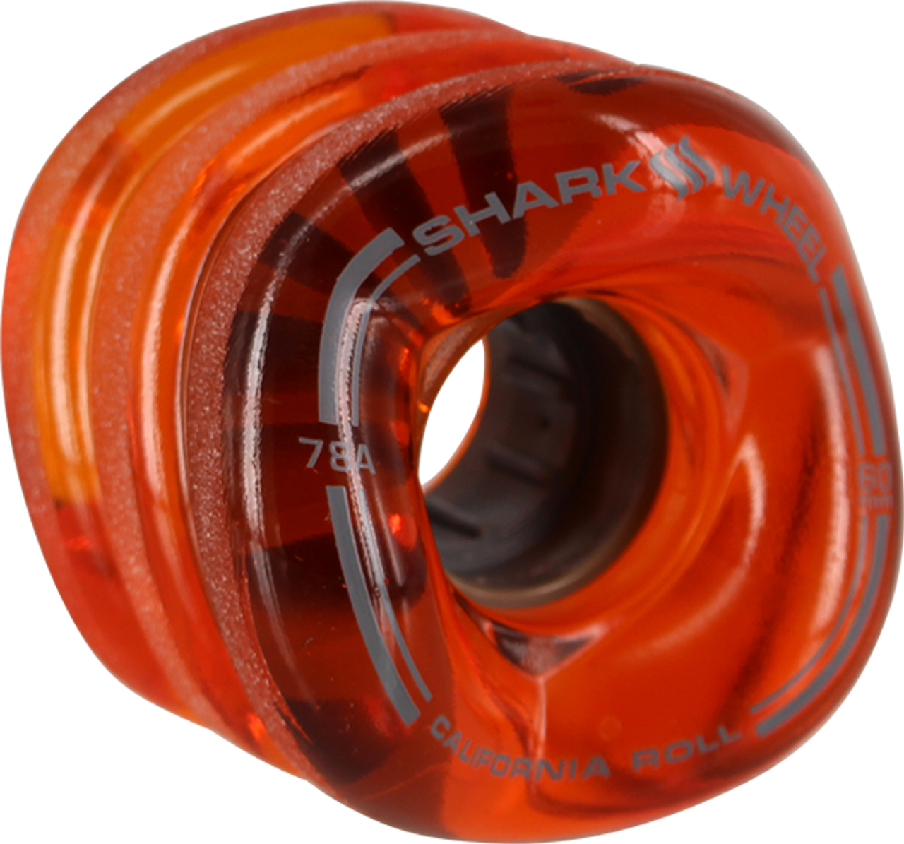 SHARK CALIFORNIA ROLL 60mm 78a TRANS.LAVA WHEELS SET