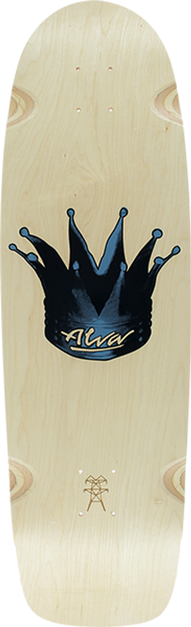 ALVA HYPERKICK SKATE DECK-9.5x33 NATURAL