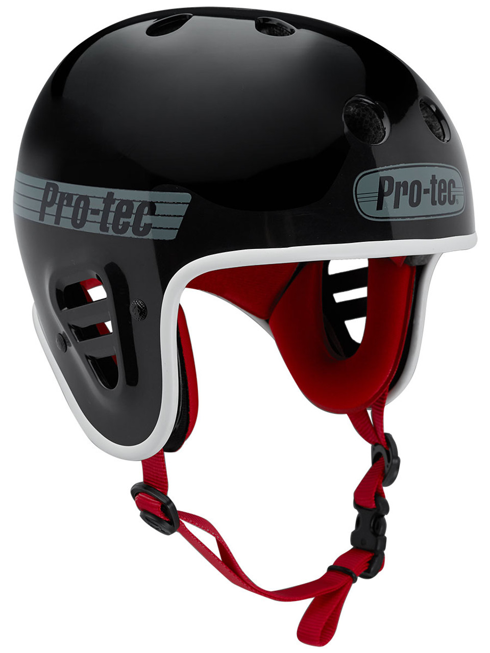 Protec Full Cut Helmet Gloss Black