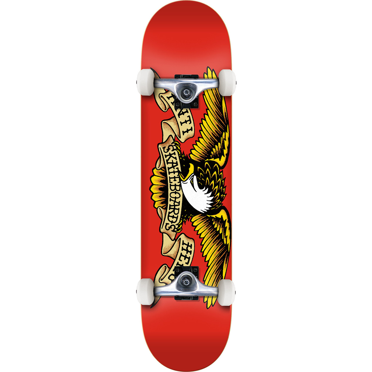 ANTIHERO SKATEBOARDS 7.5” Anti Hero Team Eagle Skateboard Complete Red 7.5 | Boardparadise.com