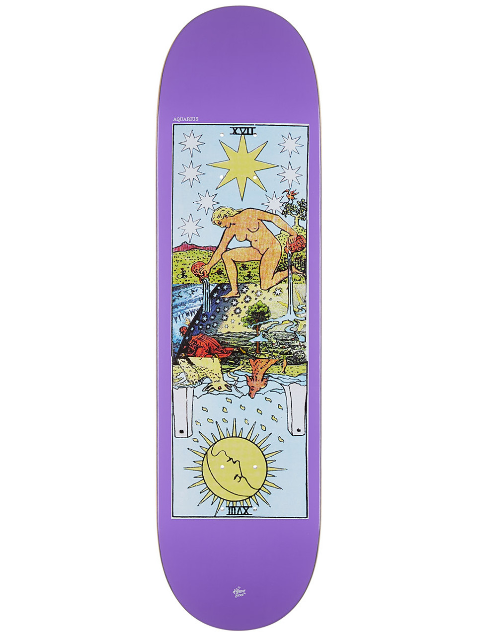 TKF Aquarius Skate Deck Purple 8.25